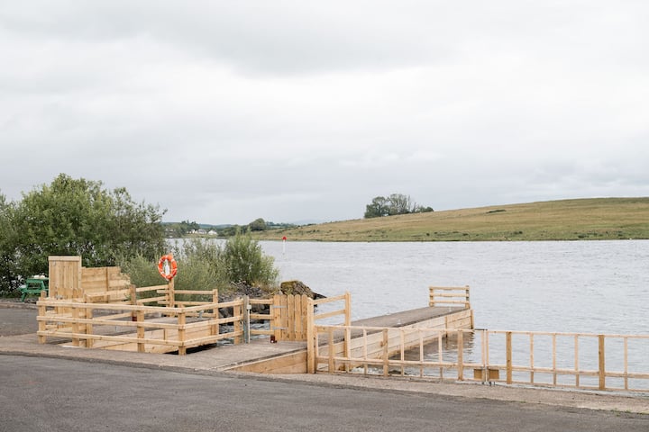 LakEscape private jetty on Lough Erne